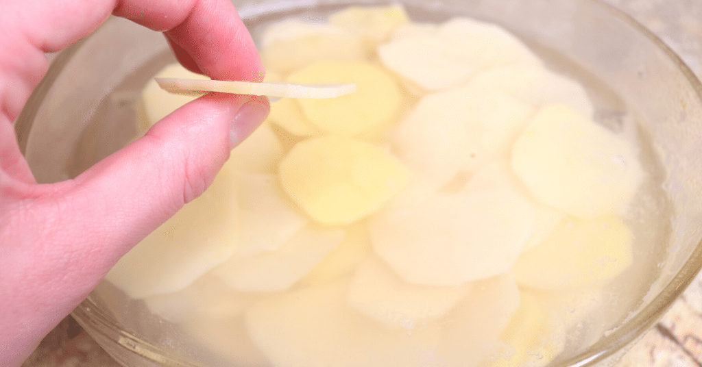 patates graten dilimleri