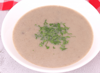 mantar çorbası tarifi